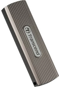 SSD i jashtëm Transcend ESD330C 2TB, USB Type-C, 10Gbps, kafe/gri