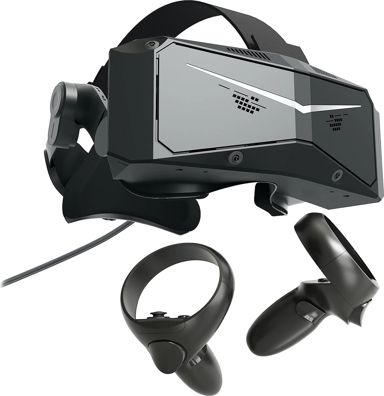 Headset VR Pimax Crystal Light me kontrollera, PCVR, 90 Hz, FOV 106°, i zi