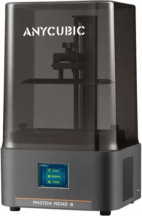 Printer 3D Anycubic Photon Mono 4, SLA, 10K, ekran LCD 7"