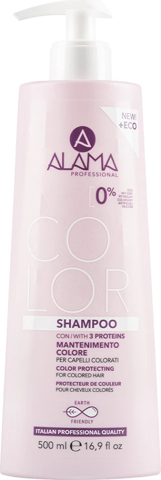Shampon për flokë të lyer Alama Color Shampoo Protecting Color për femra 500ml