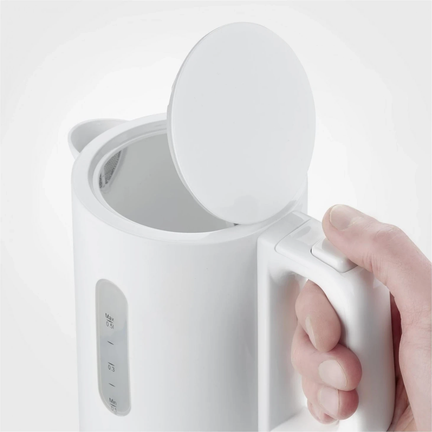 Cajnik udhëtimi Severin WK 3462, 0.5L, 1100W, bardhë