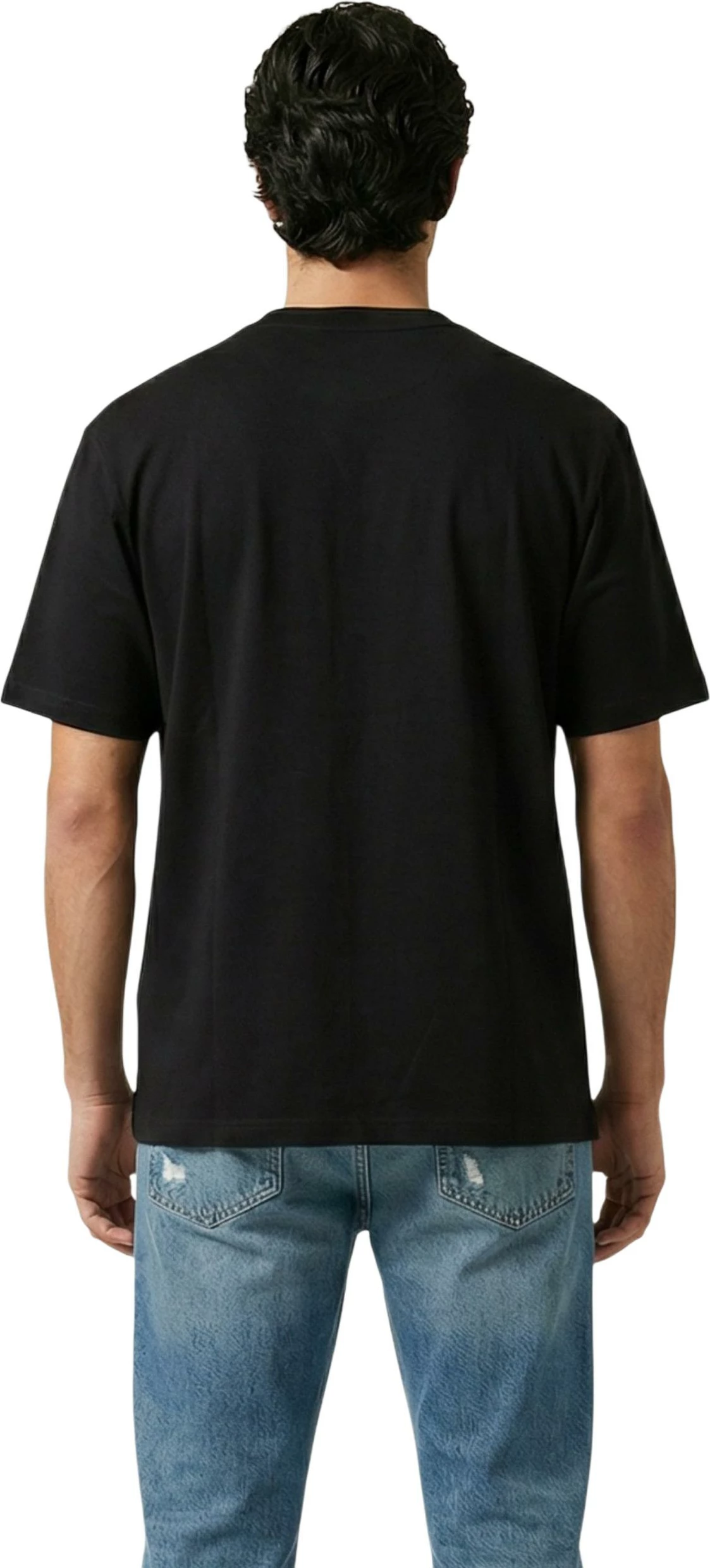 Maicë për meshkuj Only & Sons Onspeanuts Rlx Ss Pct Lic Tee 22038044, e zezë [Madhësia: M]