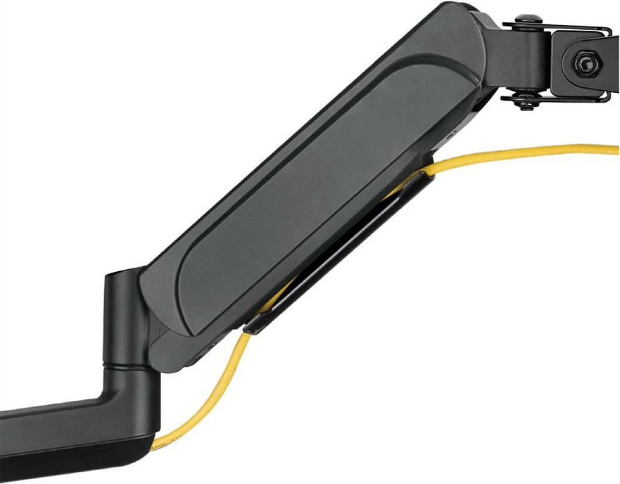 Krah monitori VALUE 17.99.1182, mbajtëse me clamp, për 2 monitorë 17"-81", VESA 75x75/100x100, deri 18 kg, e zezë