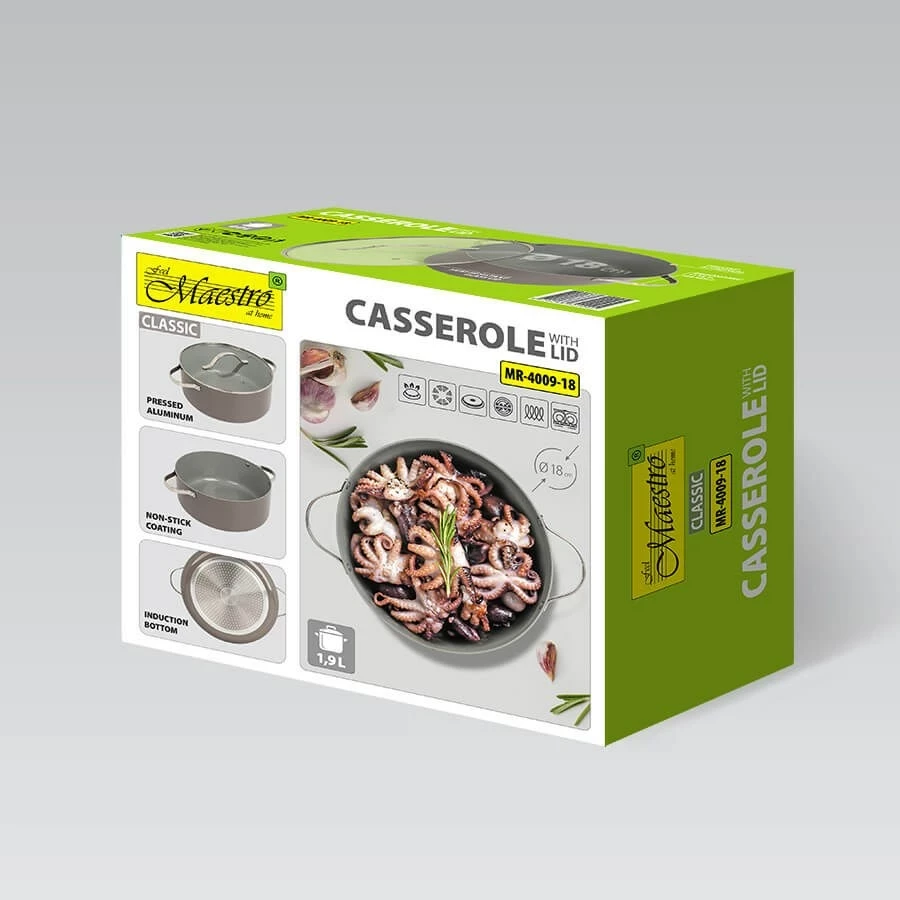 Tenxhere Maestro MR-4009, 18 cm, 1.9 l, Gri