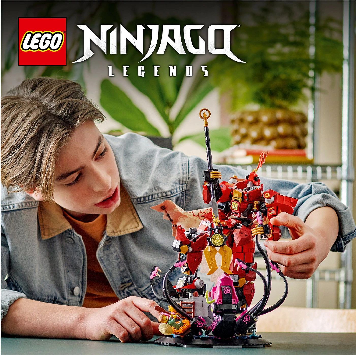 Set ndërtimi LEGO NINJAGO The Fire Knight Mech 71846, 996 copë, 14+, shumëngjyrësh