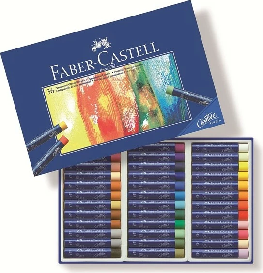 Set pastelë vajore Faber-Castell STUDIO QUALITY 36 copë, shumëngjyrëshe