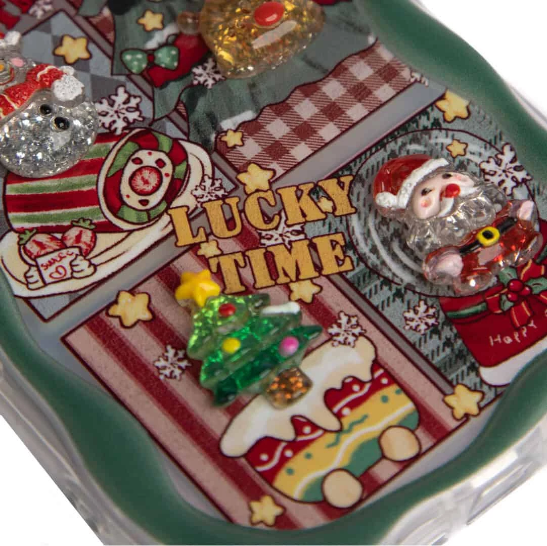 Fotroll për telefon IP13PRO TECH TIME Christmas Edition Deep Green (IP15PLUS)