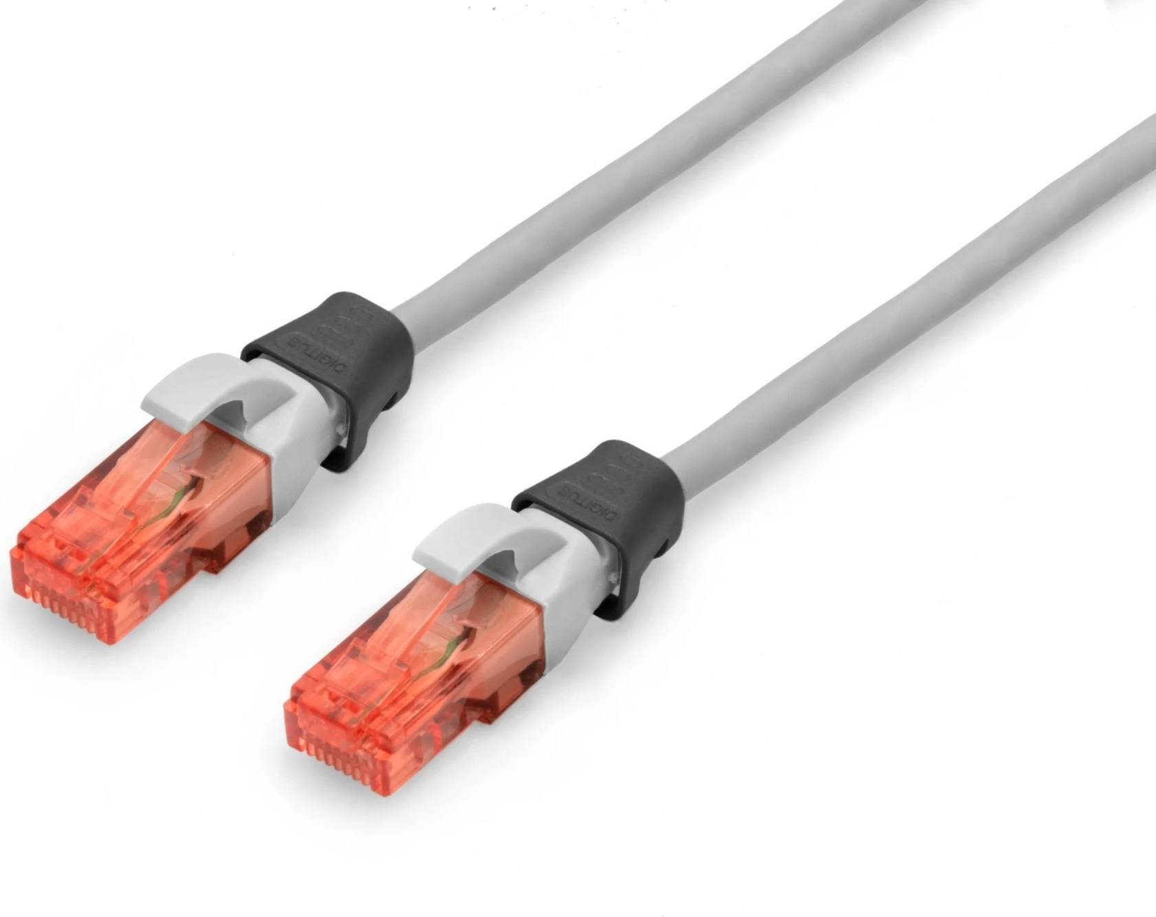 Kapëse ngjyre për patch kabllo Digitus, 100 copë, PVC, e zezë