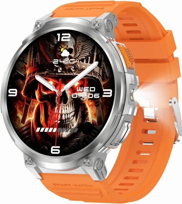 Smartwatch Gravity për meshkuj, e zezë