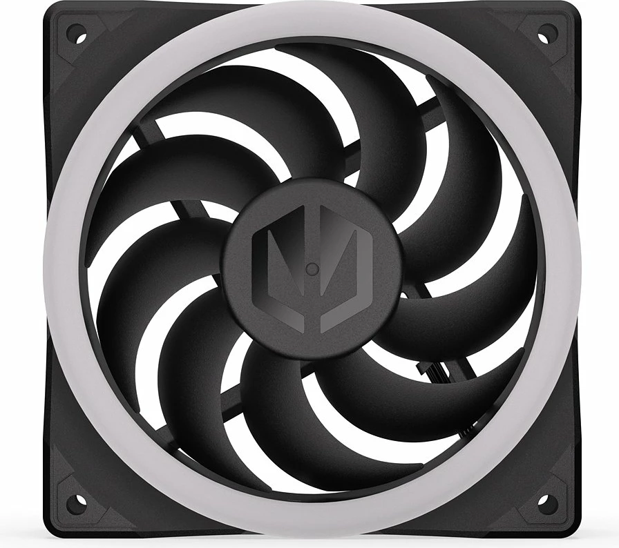Ventilator PC Endorfy Corona 120 EY4A013, 120mm, ARGB, PWM 4-pin, 200-1600 RPM, i zi, 1 copë