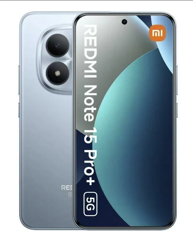Celular Xiaomi Redmi Note 15 Pro+ 8GB 256GB 5G Glacier Blue