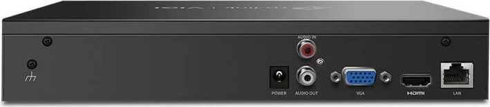 Regjistrues video rrjeti TP-Link VIGI NVR1008H 8 kanale deri 5 MP playback i sinkronizuar 4 kamera 1x SATA deri 10 TB 100 Mbps, e zezë