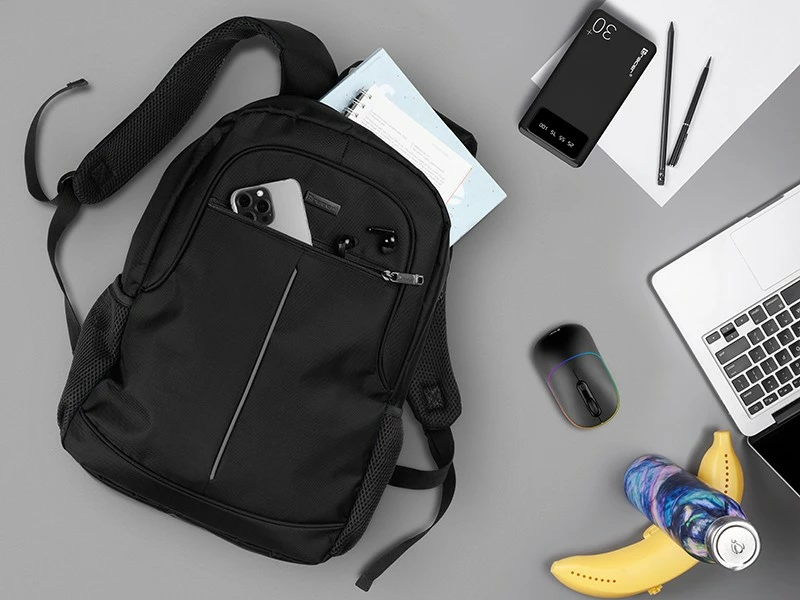 Çantë shpine Tracer City Carrier, për notebook 15.6 inç, e zezë