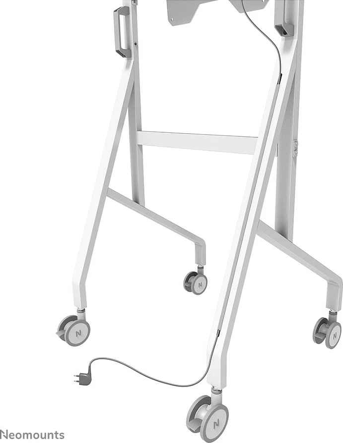 Stendë TV me rrota Neomounts MOVE Go Flip FL50-515WH1, 55-65", VESA 400x400, 50 kg, e bardhë