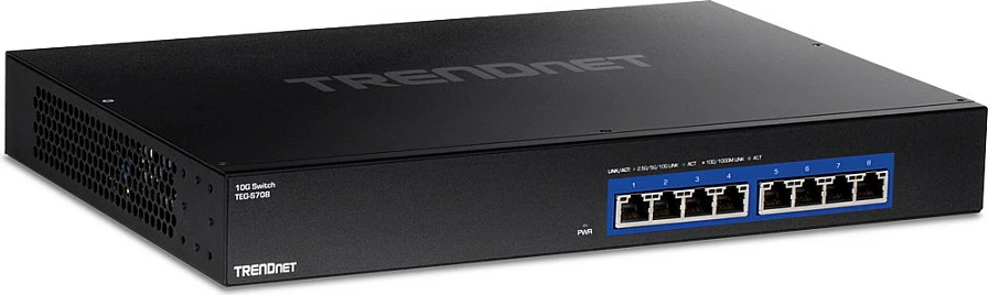 Switch TRENDnet TEG-S708, 8-Port 10G Ethernet RJ-45, i zi