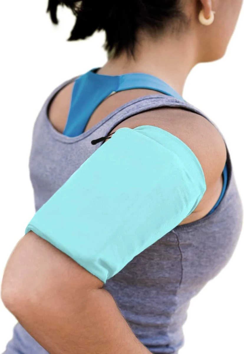 Mbështjellës krahu për vrapim Hurtel XL, për celular, material sintetik, kaltër