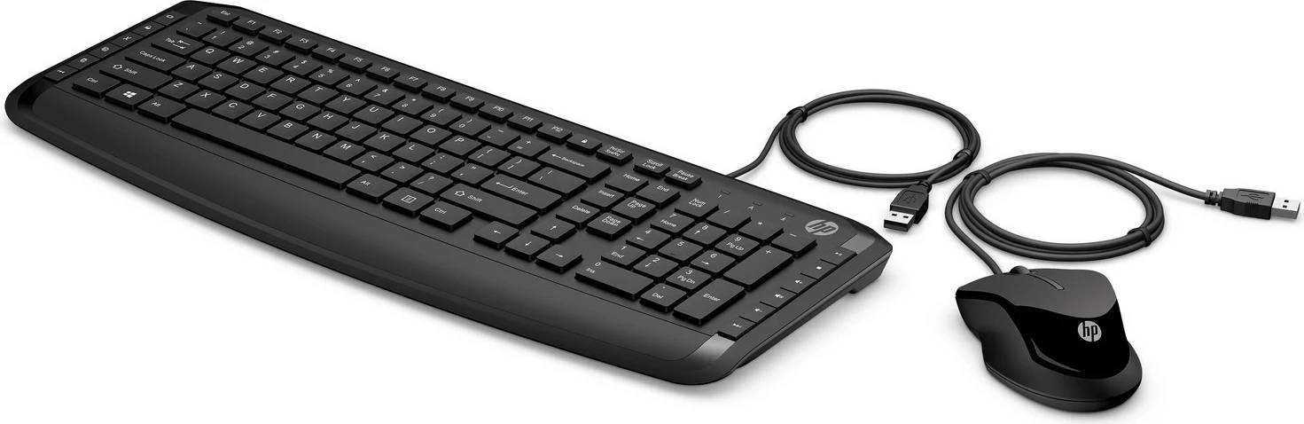 Kasë dhe Maus HP Pavilion 200, USB, e zezë
