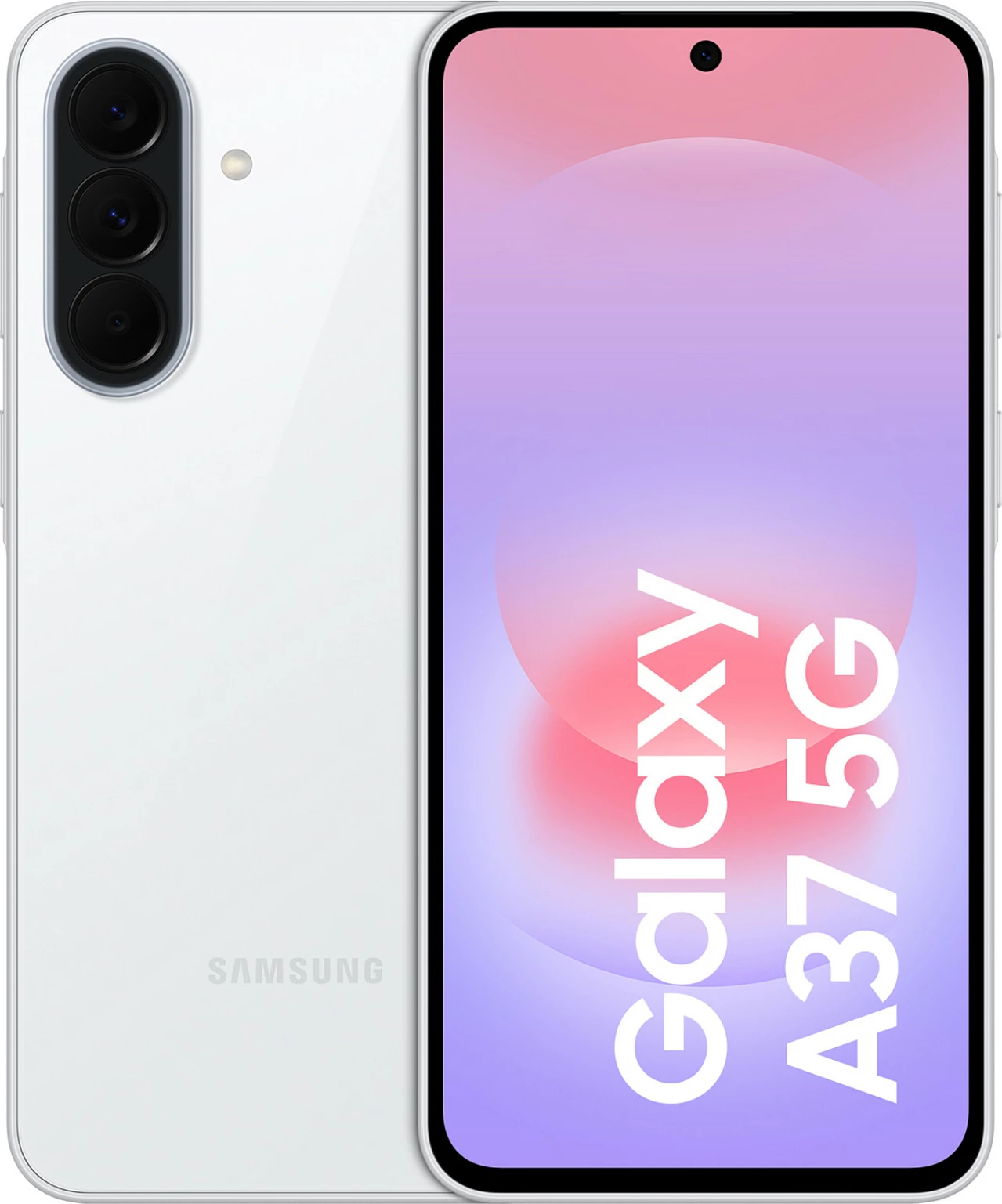 Celular Samsung Galaxy A37 5G, 6GB RAM, 128GB, 6.7" Super AMOLED, Awesome White