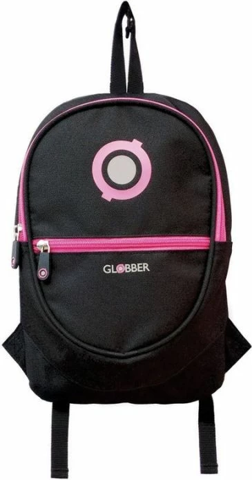 Çantë shpine për fëmijë Globber, rozë dhe e zezë