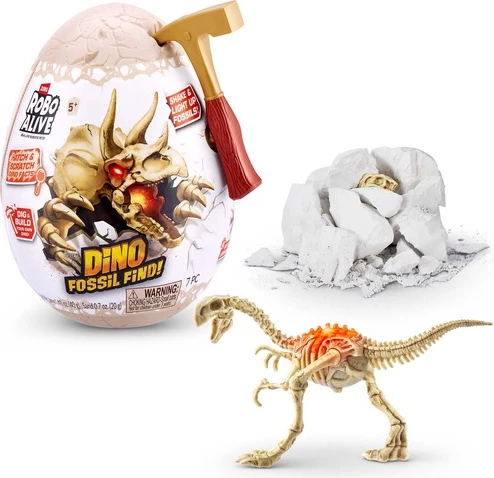 Robo Alive Mini Dino Fossil Find by ZURU (Styles Vary)