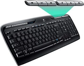 Set tastierë & maus Logitech MK330, wireless, i zi