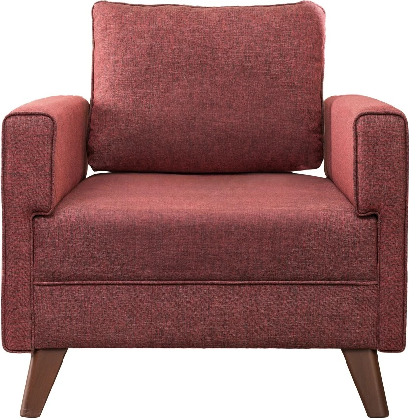 Fotel një vendësh Atelier del Sofa, Bella, ngjyrë e kuqe e errët
