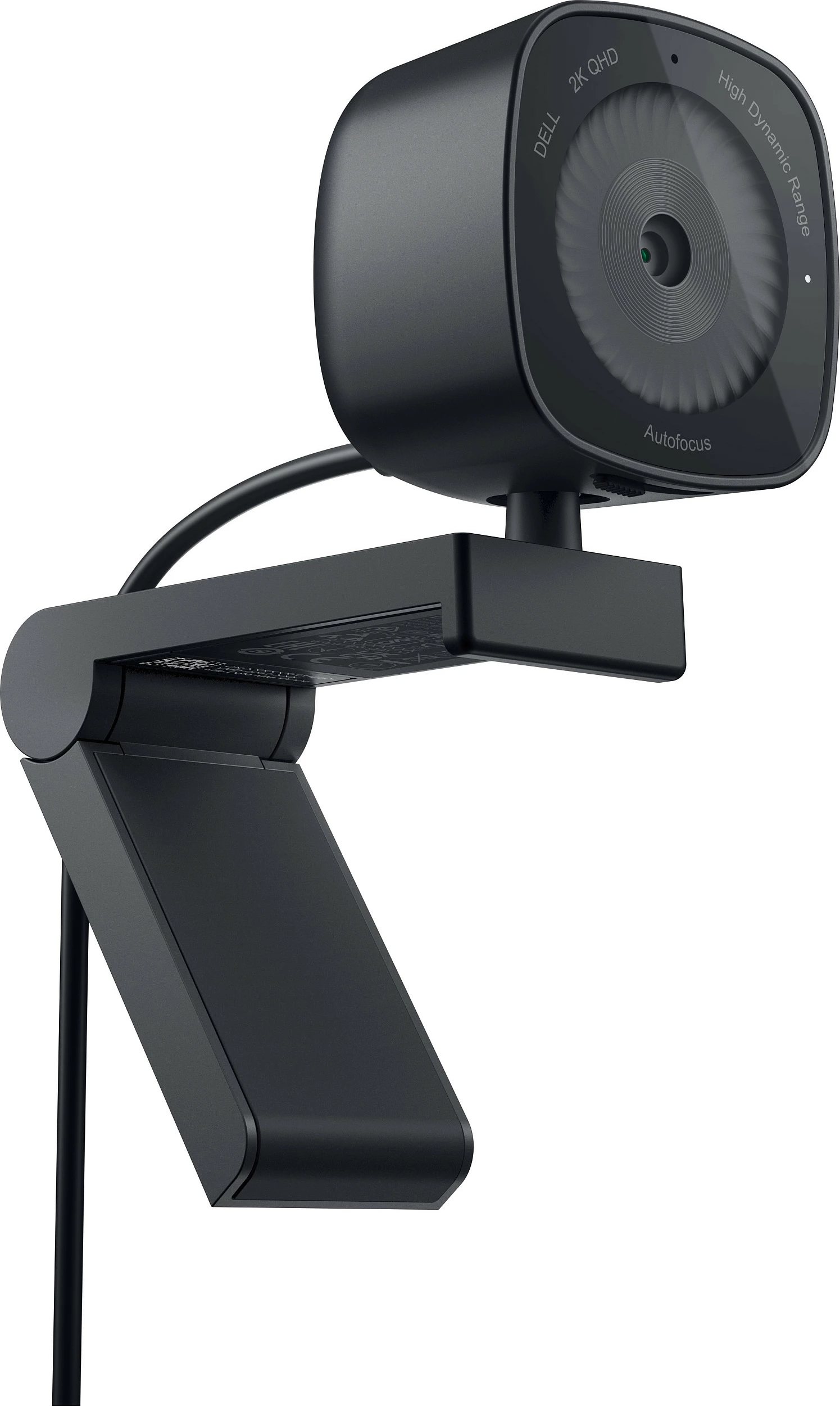 Webkamerë DELL WB3023, 2K QHD 2560x1440, 60fps, USB 2.0, me mikrofon, e zezë