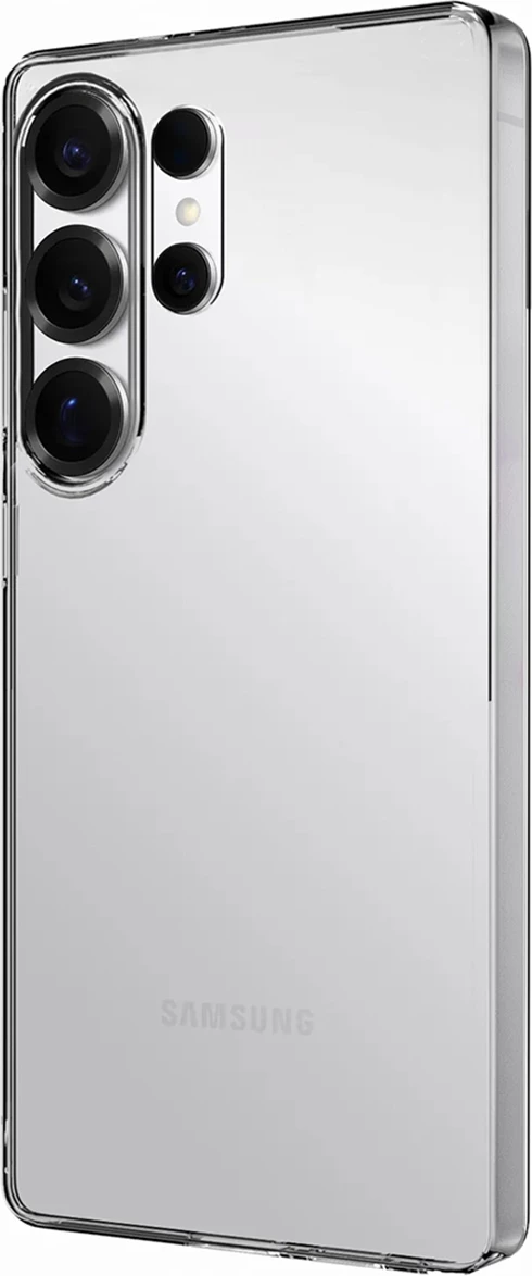 Mbështjellës silikoni Puro 03 Nude për Samsung Galaxy S25 Ultra, Transparent