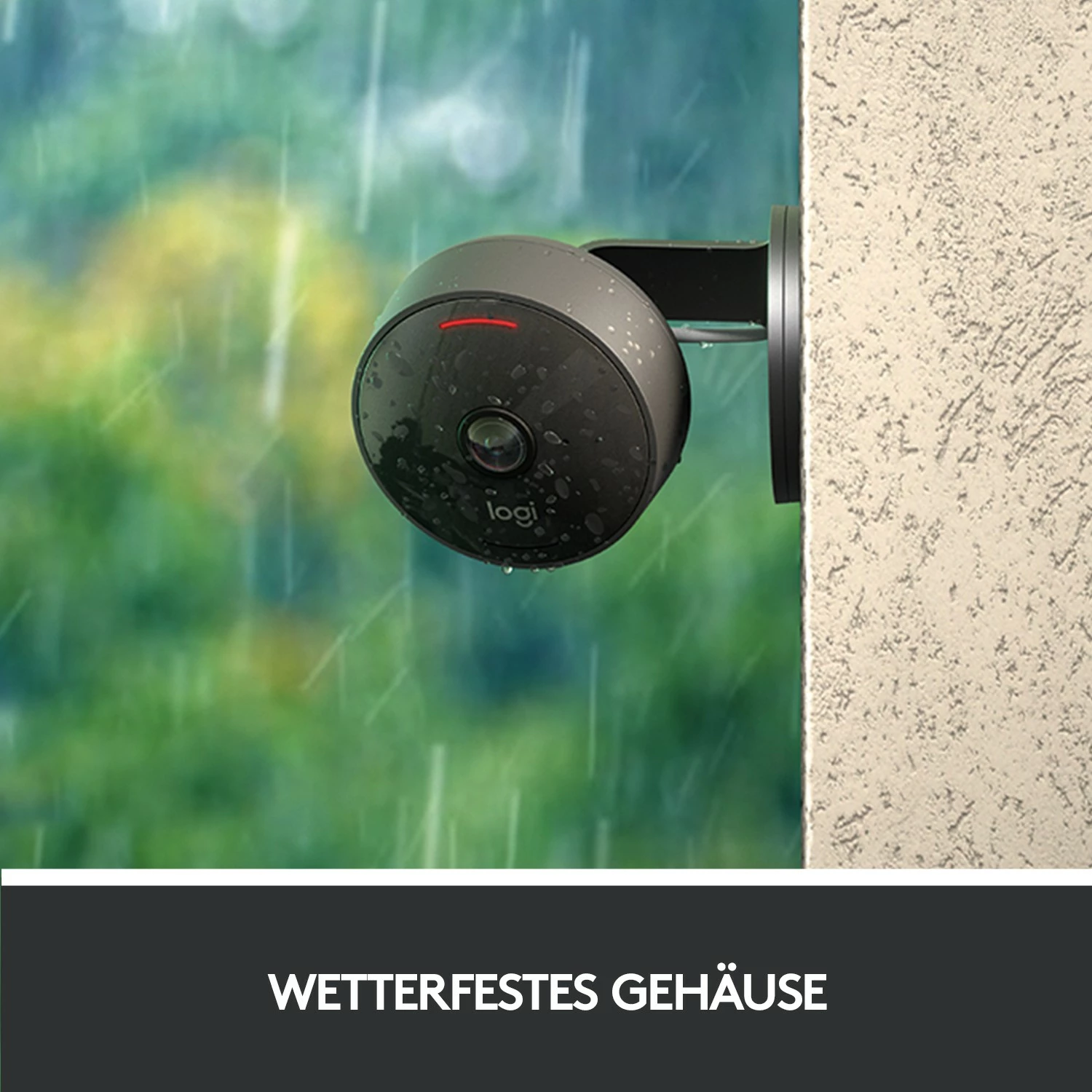 Kamerë sigurie Logitech Circle View, IP, Wireless, Brendshme & jashtme, Bullet, Grafit