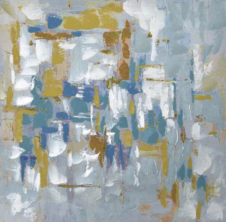 Pikturë dekorative në kanavacë, shumëngjyrëshe, 80x80x3 cm