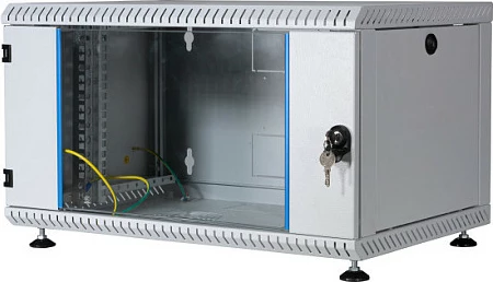 Kabinet rrjeti mural EFB Elektronik 19" 6U, 600x500x330 mm, IP20, gri (RAL7035)