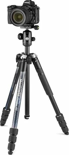 Tripod fotografik Manfrotto Element MII MKELMII4BK-BH 160cm 8kg alumin, i zi