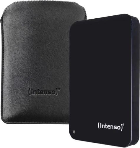 Disk i jashtëm INTENSO Memory Drive 6023512 4TB 2.5\" USB 3.0, i zi, me këllëf