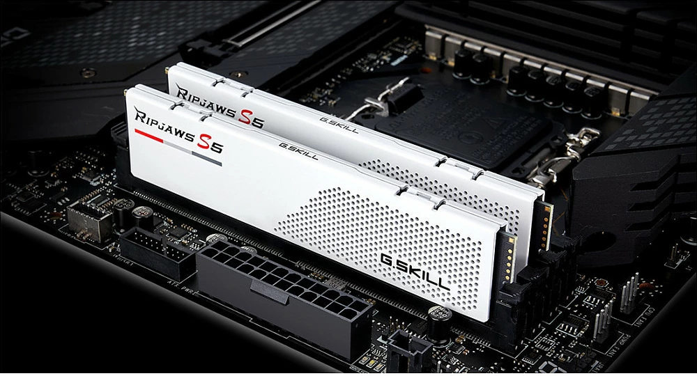 RAM Memorje G.Skill Ripjaws S5 KIT 2x32GB 64GB PC5600 CL36, e bardhë