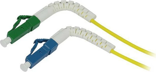 Kablë optike patch Synergy21, LC-LC APC, OS2 9/125, G657A2, 0.5m, 2mm, e verdhë