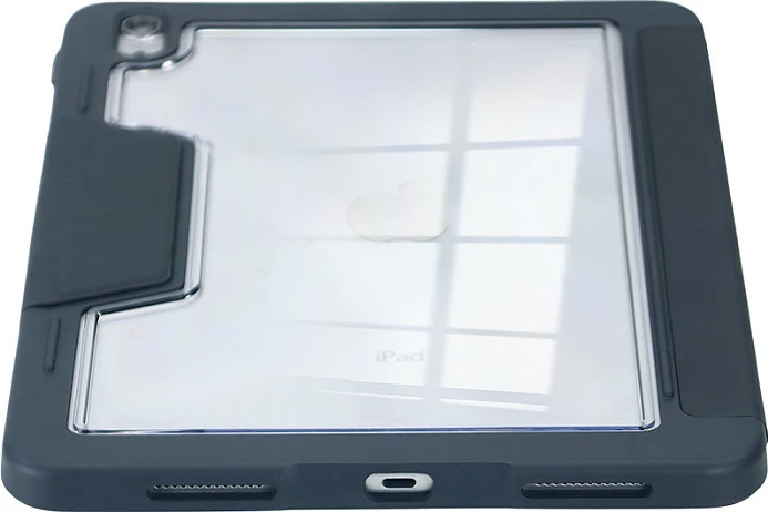 Mbështjellës për tablet DEQSTER Rugged #RT2, për iPad Air 13" (M2) 2024, folio me stand dhe mbajtëse lapsi, i zi