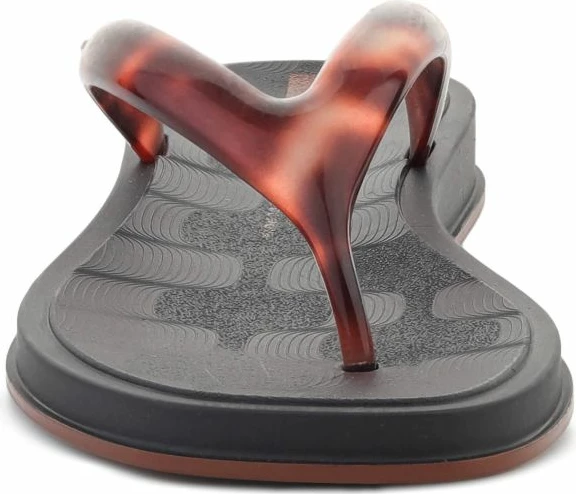 Flip-flopa për femra Ipanema Glow Trendy AD 27419-BR843, të zeza/turtle/brown [Madhësia: 40]