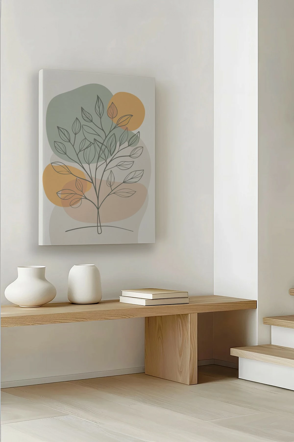 Pikturë dekorative në kanavacë, Wallity, Ersysb032, shumëngjyrëshe, 70x100cm