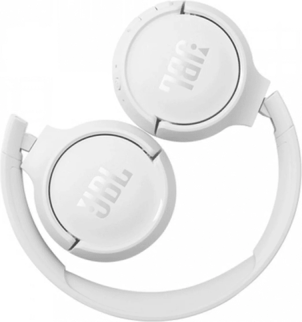 Kufje Bluetooth JBL Tune 510BT, Bluetooth 5.0, Pure Bass, bateri deri 40 orë, e bardhë