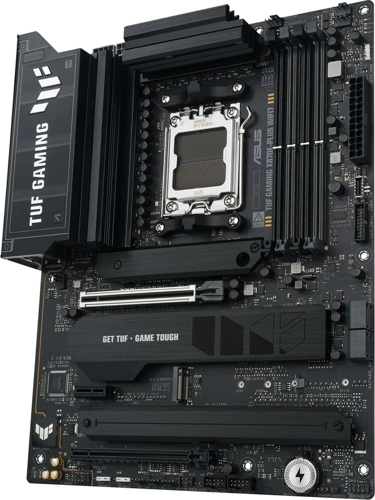 Pllakë amë ASUS TUF GAMING X870E-PLUS WIFI7, Socket AM5, ATX, Gri