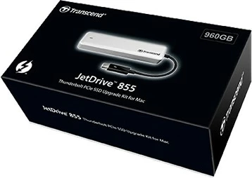 SSD i jashtëm Transcend JetDrive 855 480GB, Thunderbolt, argjendtë