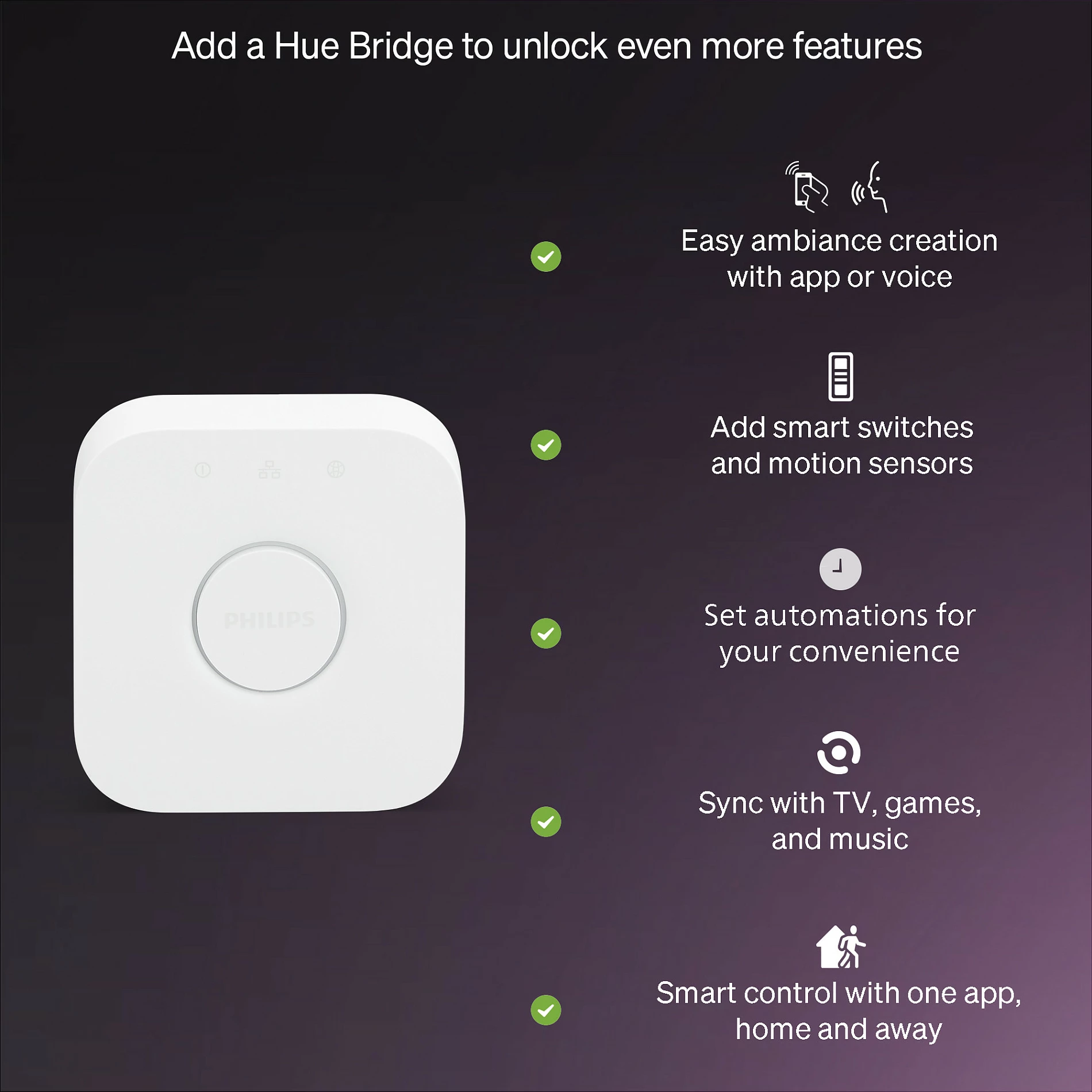 Llambë smart LED Philips Hue Essential A60 E27, 806 lm, 8W (60W eq), 16M ngjyra
