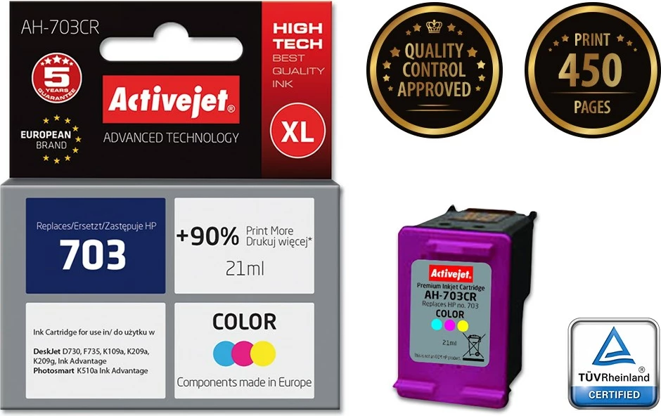 Toner Activejet AH-703CR, për HP, ngjyrë