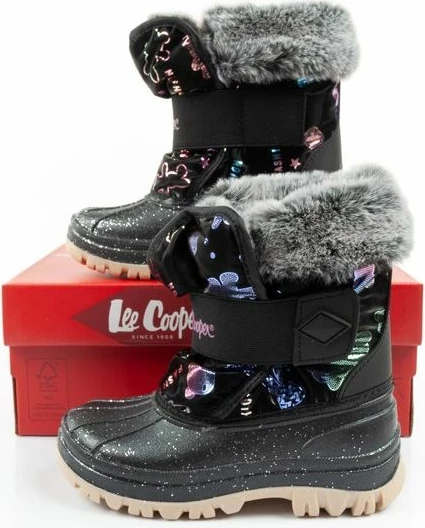 Çizme dimri Lee Cooper për fëmijë, të zeza