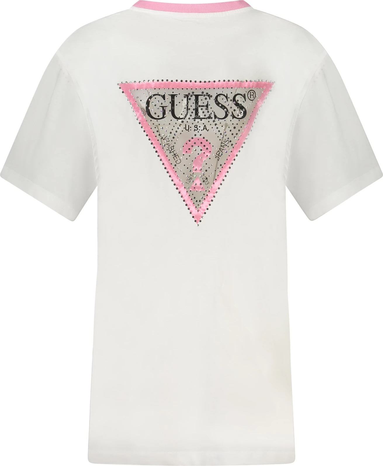 Maicë GUESS JEANS femra, e bardhë [Madhësia: XS]