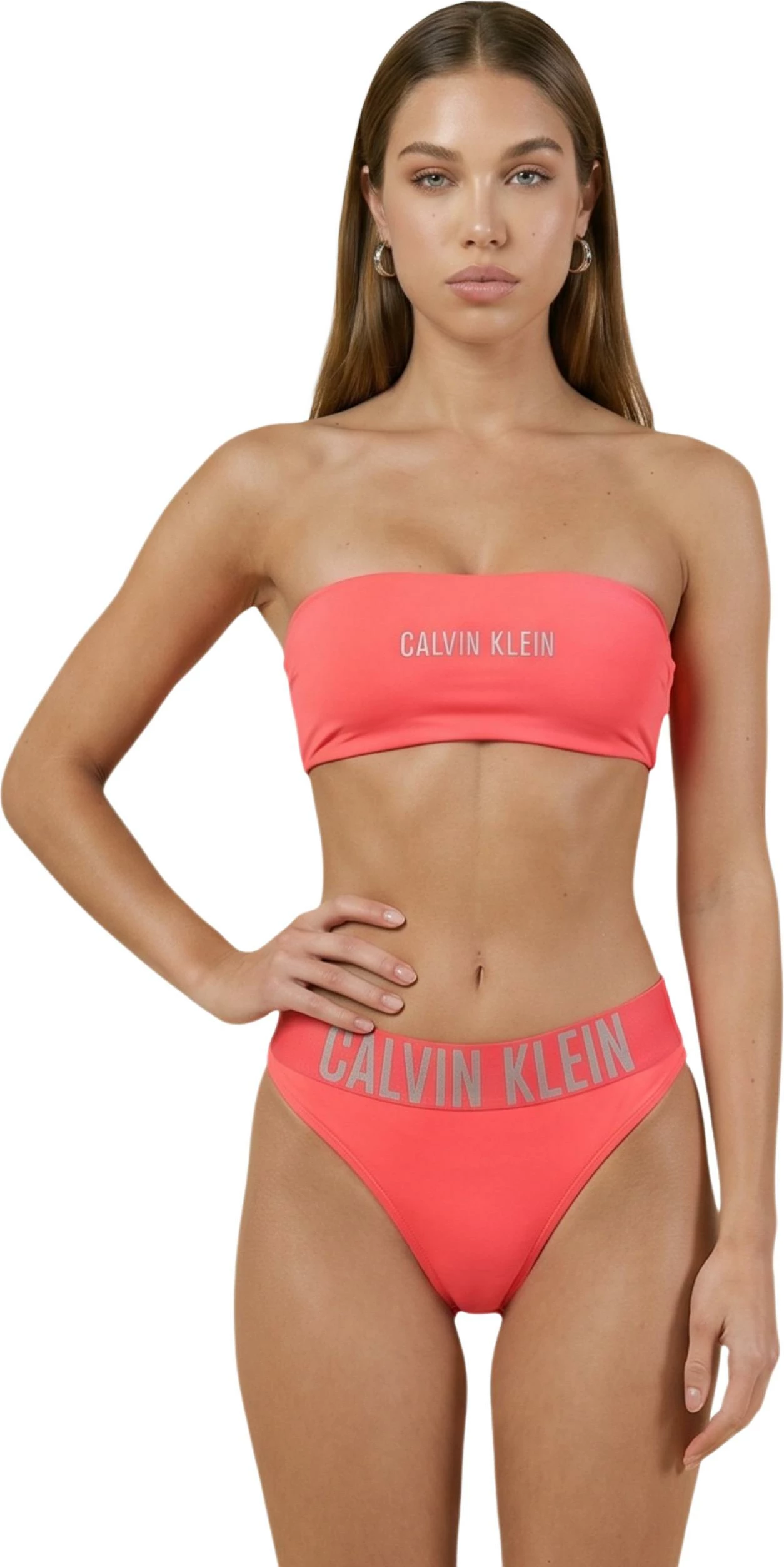 Të poshtme noti për femra Calvin Klein Jeans BRAZILIAN LV00Q61189, portokalli [Madhësia: M]