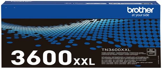 Toner Brother TN-3600XXL kapacitet shumë i lartë 9800-23700 faqe i zi