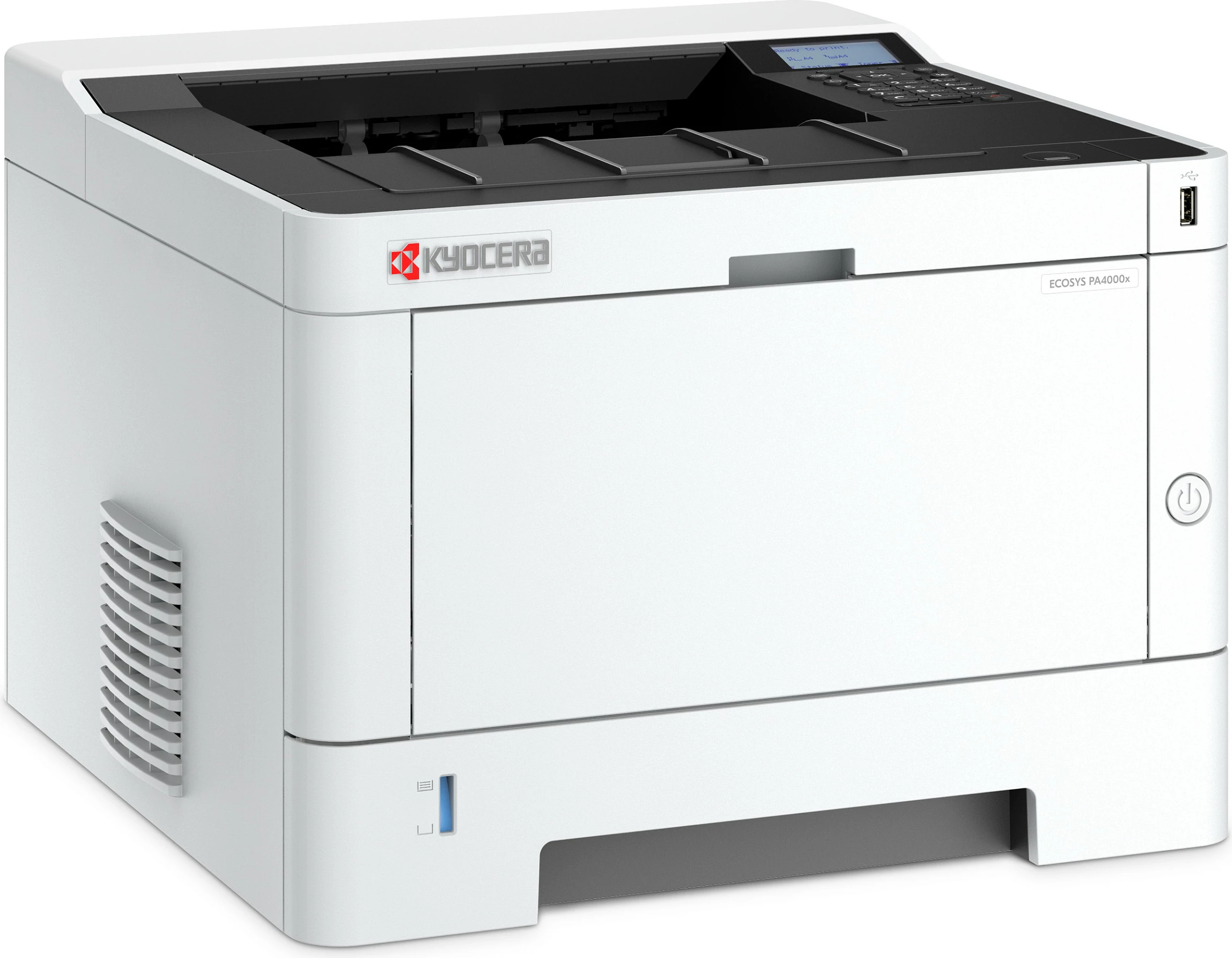 Printer lazer bardh e zi Kyocera ECOSYS PA4000x, LAN Gigabit, duplex automatik