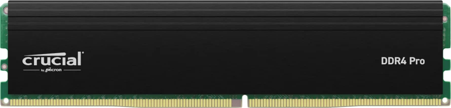 RAM Memorje Crucial Pro 32GB DDR4-3200 UDIMM CL22 e zezë, 1 modul