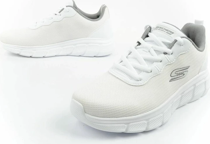 Atlete për meshkuj Skechers, të bardha